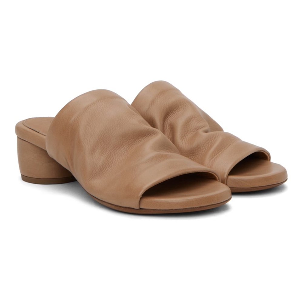 MARSÈLL Tan Otto Heeled Sandals - Picture 5 of 5